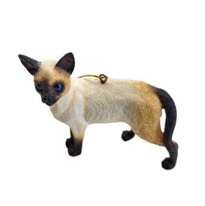 Blue Eyed Siamese 3” Cat Ornament